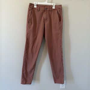 Lululemon Men’s Commission Pant Slim Earth Color Clay Size 30x31
